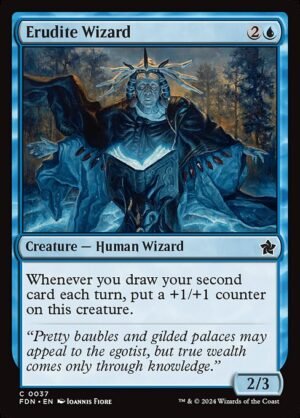 Erudite Wizard<br /><span class="collector-number">Collector No. 37</span>