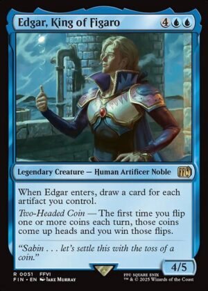 Edgar, King of Figaro<br /><span class="collector-number">Collector No. 51</span>
