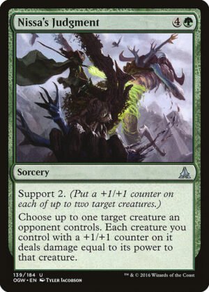 Nissa's Judgment<br /><span class="collector-number">Collector No. 139</span>