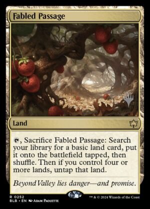 Fabled Passage<br /><span class="collector-number">Collector No. 252p</span>