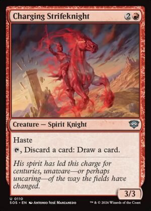 Charging Strifeknight<br /><span class="collector-number">Collector No. 110</span>