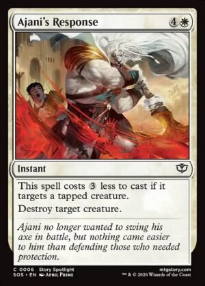Ajani's Response<br /><span class="collector-number">Collector No. 6</span>