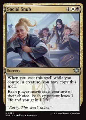 Social Snub<br /><span class="collector-number">Collector No. 228</span>