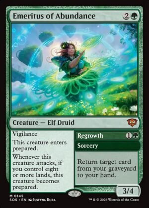 Emeritus of Abundance // Regrowth - Foil<br /><span class="collector-number">Collector No. 145</span>