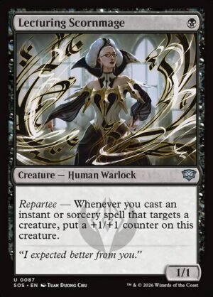 Lecturing Scornmage<br /><span class="collector-number">Collector No. 87</span>