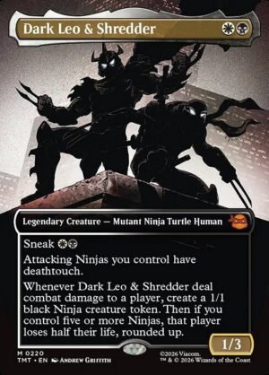 Dark Leo & Shredder - Foil<br /><span class="collector-number">Collector No. 220</span>