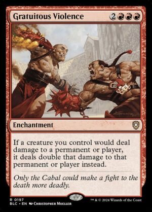 Gratuitous Violence<br /><span class="collector-number">Collector No. 197</span>