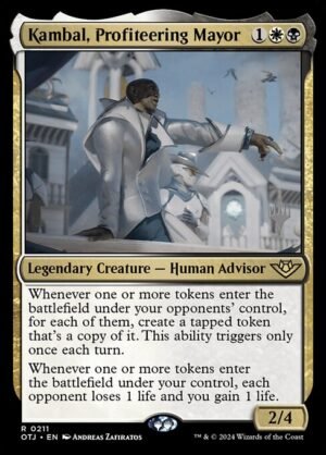 Kambal, Profiteering Mayor<br /><span class="collector-number">Collector No. 211p</span>