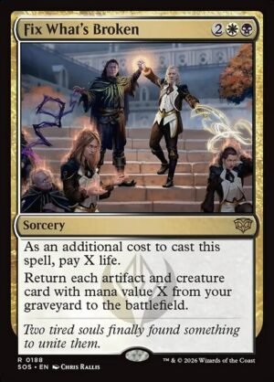 Fix What's Broken<br /><span class="collector-number">Collector No. 188</span>