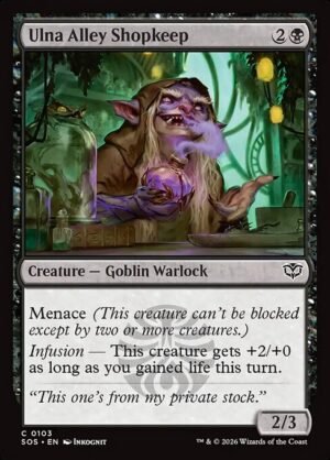 Ulna Alley Shopkeep<br /><span class="collector-number">Collector No. 103</span>