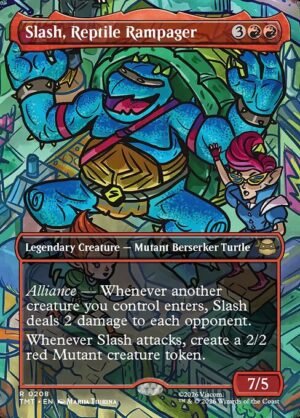 Slash, Reptile Rampager<br /><span class="collector-number">Collector No. 208</span>