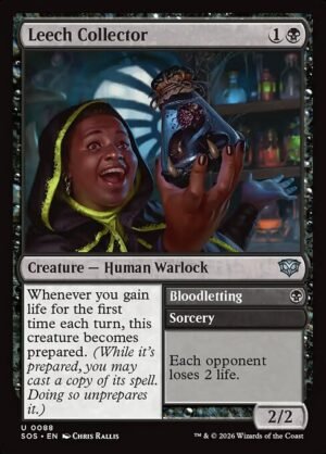 Leech Collector // Bloodletting<br /><span class="collector-number">Collector No. 88</span>