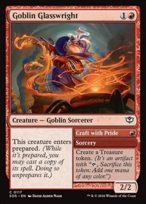 Goblin Glasswright // Craft with Pride<br /><span class="collector-number">Collector No. 117</span>