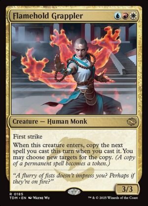 Flamehold Grappler<br /><span class="collector-number">Collector No. 185</span>