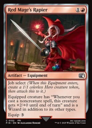 Red Mage's Rapier<br /><span class="collector-number">Collector No. 152</span>