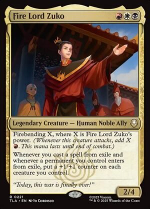 Fire Lord Zuko - Foil<br /><span class="collector-number">Collector No. 221</span>