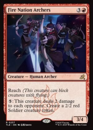 Fire Nation Archers<br /><span class="collector-number">Collector No. 237</span>