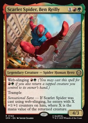 Scarlet Spider, Ben Reilly<br /><span class="collector-number">Collector No. 142</span>
