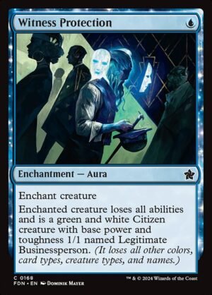 Witness Protection - Foil<br /><span class="collector-number">Collector No. 168</span>