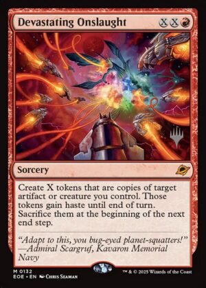 Devastating Onslaught<br /><span class="collector-number">Collector No. 132p</span>