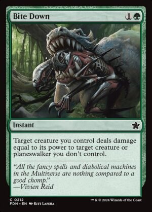 Bite Down - Foil<br /><span class="collector-number">Collector No. 212</span>