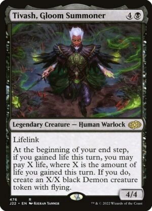 Tivash, Gloom Summoner<br /><span class="collector-number">Collector No. 476</span>