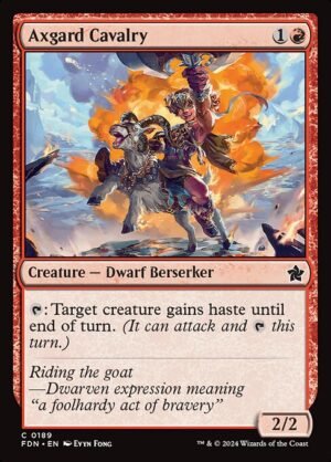 Axgard Cavalry<br /><span class="collector-number">Collector No. 189</span>