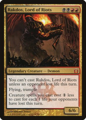 Rakdos, Lord of Riots<br /><span class="collector-number">Collector No. 187</span>