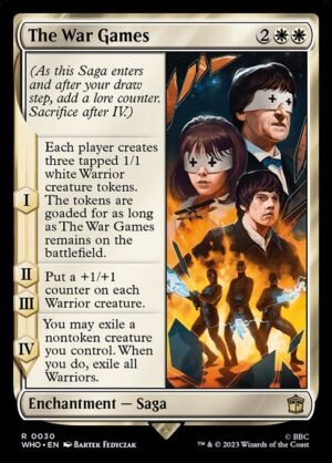 The War Games<br /><span class="collector-number">Collector No. 30</span>