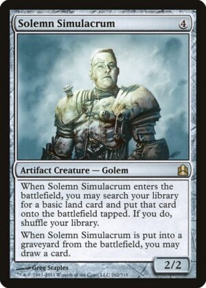 Solemn Simulacrum<br /><span class="collector-number">Collector No. 262</span>