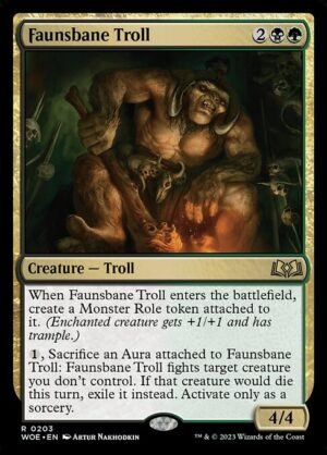 Faunsbane Troll<br /><span class="collector-number">Collector No. 203</span>