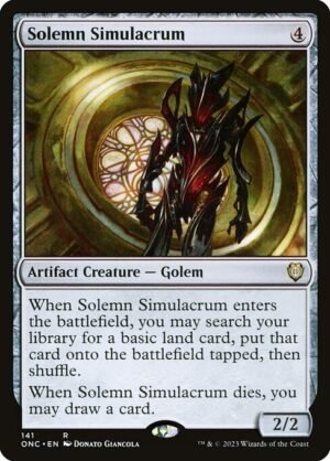 Solemn Simulacrum<br /><span class="collector-number">Collector No. 141</span>