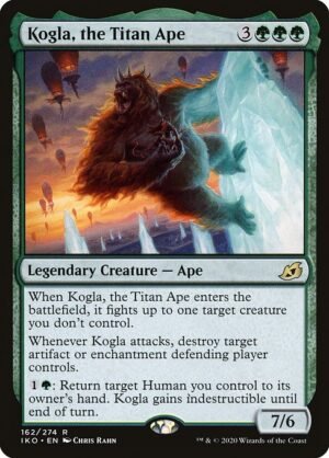 Kogla, the Titan Ape<br /><span class="collector-number">Collector No. 162</span>