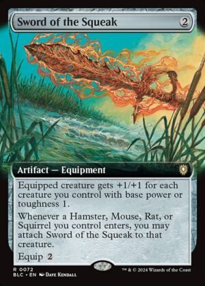 Sword of the Squeak<br /><span class="collector-number">Collector No. 72</span>