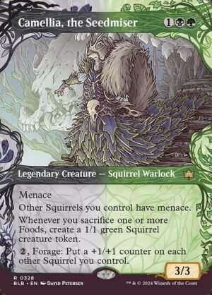 Camellia, the Seedmiser - Foil<br /><span class="collector-number">Collector No. 328</span>