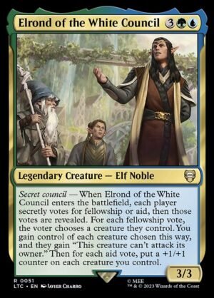 Elrond of the White Council<br /><span class="collector-number">Collector No. 51</span>