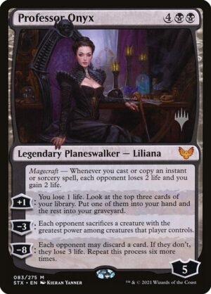 Professor Onyx<br /><span class="collector-number">Collector No. 83p</span>