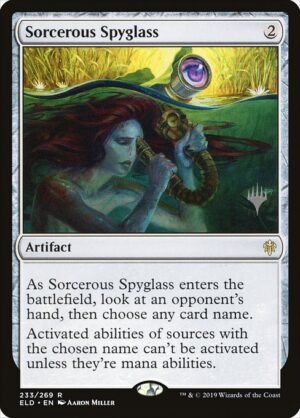 Sorcerous Spyglass<br /><span class="collector-number">Collector No. 233p</span>