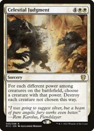 Celestial Judgment<br /><span class="collector-number">Collector No. 5</span>