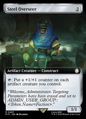 Steel Overseer - Foil<br /><span class="collector-number">Collector No. 487</span>