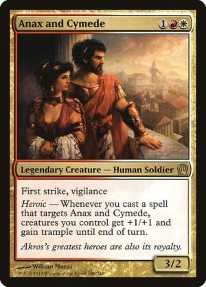 Anax and Cymede<br /><span class="collector-number">Collector No. 186</span>