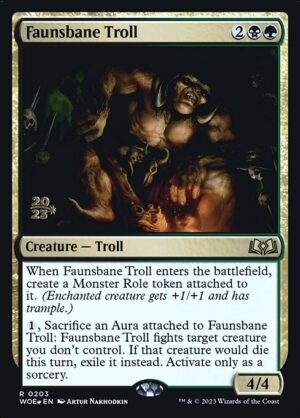 Faunsbane Troll - Foil<br /><span class="collector-number">Collector No. 203s</span>