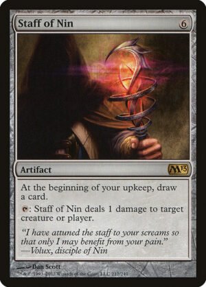 Staff of Nin<br /><span class="collector-number">Collector No. 217</span>