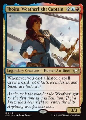 Jhoira, Weatherlight Captain<br /><span class="collector-number">Collector No. 118</span>