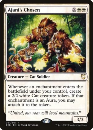 Ajani's Chosen<br /><span class="collector-number">Collector No. 61</span>