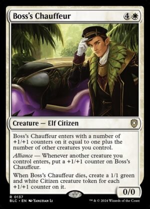 Boss's Chauffeur<br /><span class="collector-number">Collector No. 137</span>