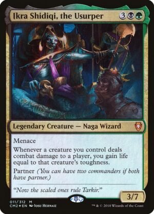 Ikra Shidiqi, the Usurper - Foil<br /><span class="collector-number">Collector No. 11</span>