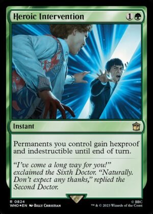 Heroic Intervention Surge - Surge Foil<br /><span class="collector-number">Collector No. 824</span>
