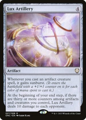 Lux Artillery - Foil<br /><span class="collector-number">Collector No. 27</span>