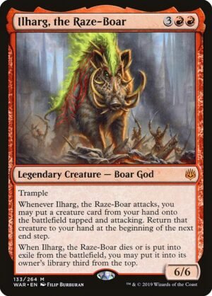 Ilharg, the Raze-Boar<br /><span class="collector-number">Collector No. 133</span>